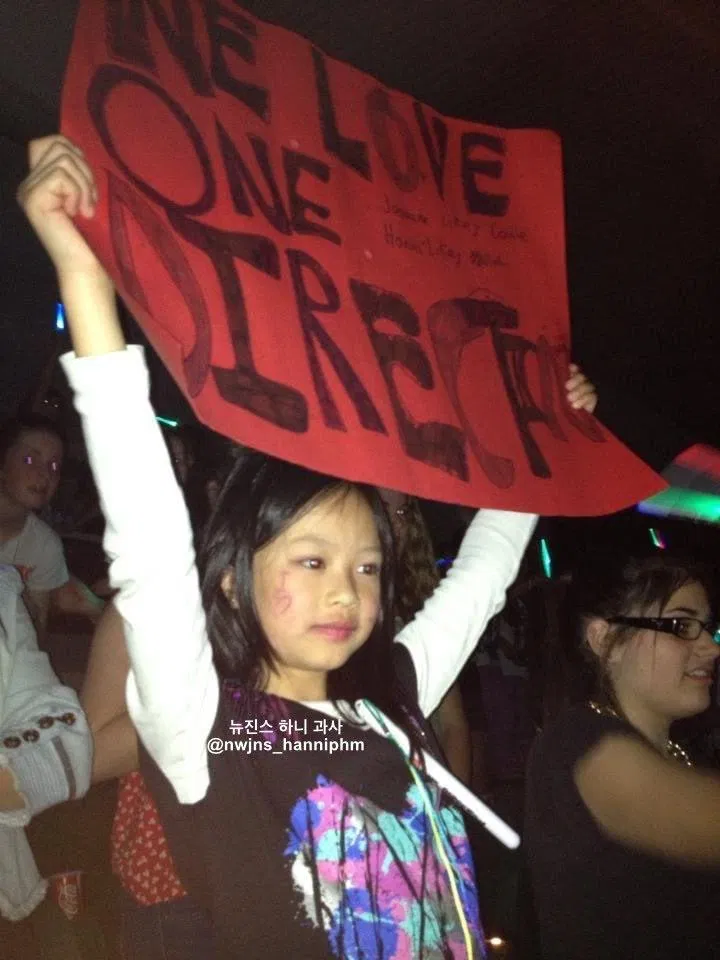 Hanni tham dự concert của One Direction (Ảnh: Internet)