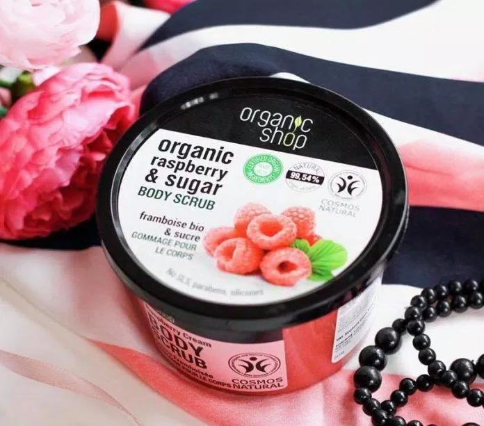 Organic Raspberry & Sugar Body Scrub (Nguồn: Internet)