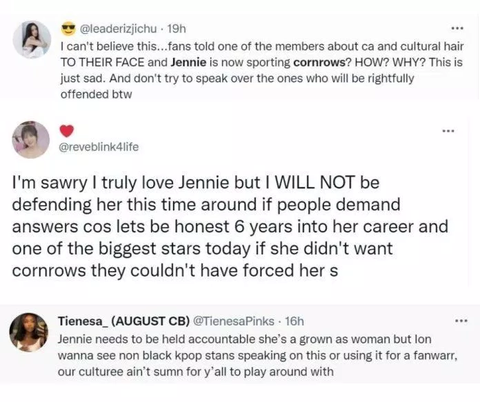 Jennie bị cáo buộc chiếm đoạt văn hóa