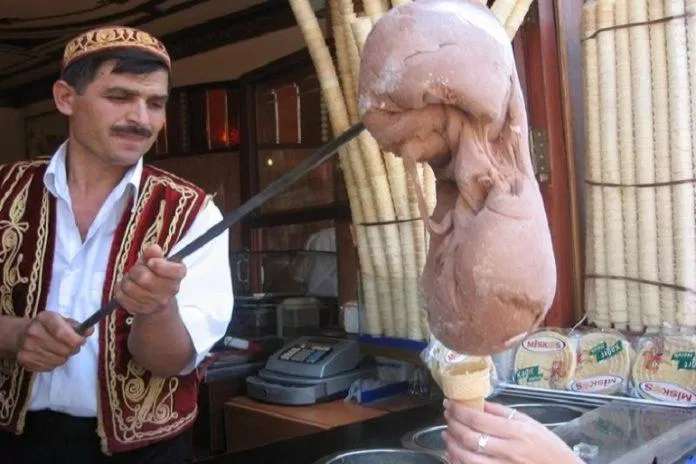 Kem dondurma là đặc sản của Thổ Nhĩ Kỳ (Nguồn: Internet)