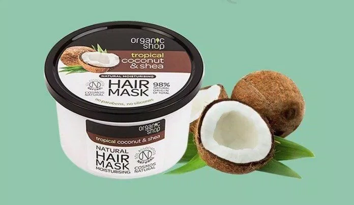 Kem ủ tóc Organic Shop Tropical Coconut & Shea Hair Mask (ảnh: internet)