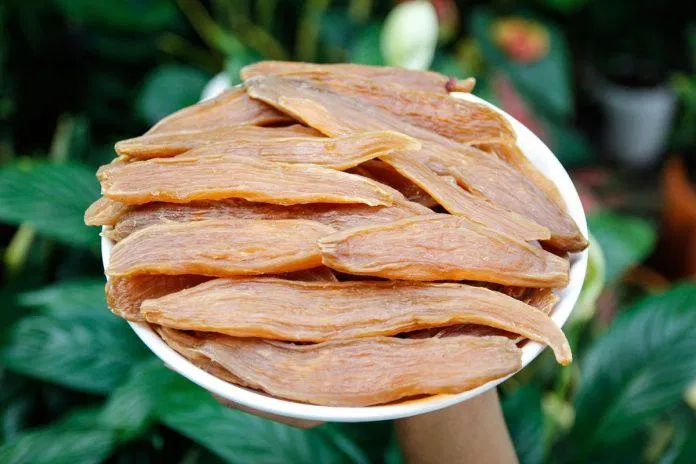 Khoai deo Quảng Bình. (