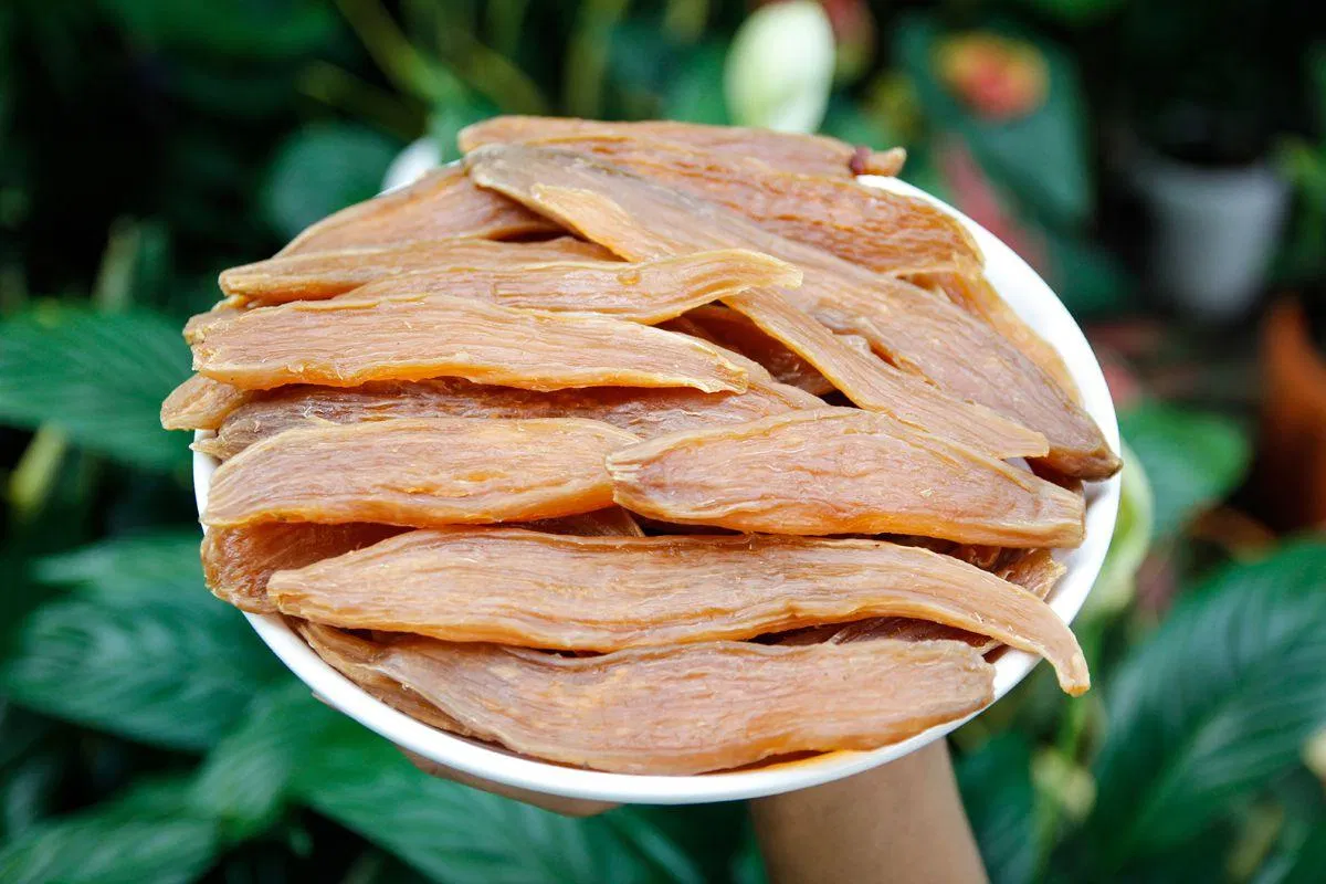 Khoai deo Quảng Bình. (