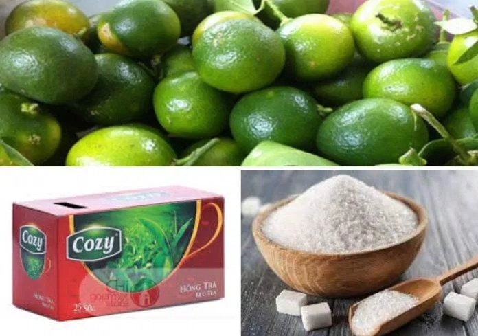 Nguyên liệu pha chế món trà tắc Nguyên liệu pha chế món trà tắc