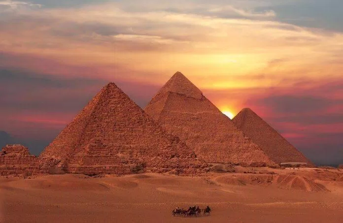 Kim tự tháp Ai Cập - Kì quan của thế giới cổ đại (Nguồn: Internet)