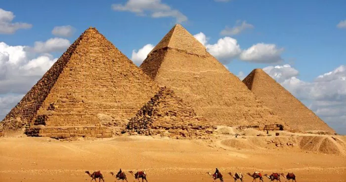 Kim tự tháp Ai Cập - kì quan thiên nhiên thế giới (Nguồn: Internet)