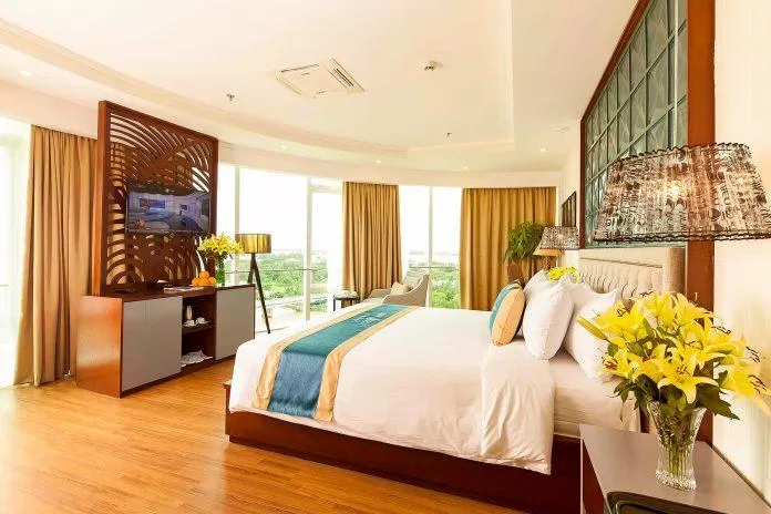 Phòng tại Ninh Kiều Riverside Hotel (Nguồn: Ninh Kiều Riverside Hotel)