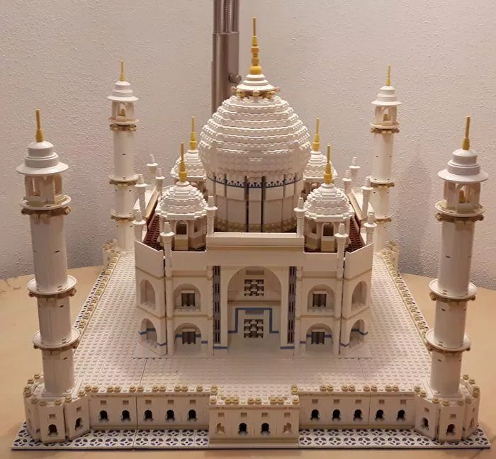 Mô hình Taj Mahal bằng LEGO (Nguồn: Internet) Mô hình Taj Mahal bằng LEGO (Nguồn: Internet)