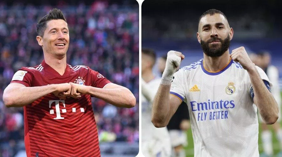 Benzema hay Lewandowski sẽ là người định đoạt số phận của siêu kinh điển mùa này? (Nguồn: Internet).