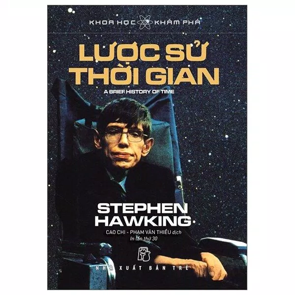 Cuốn sách nổi tiếng của Stephen Hawking - Lược sử thời gian (Nguồn: Internet) Cuốn sách nổi tiếng của Stephen Hawking - Lược sử thời gian (Nguồn: Internet)