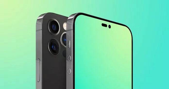 Màn hình "đục lỗ" khác hẳn so với các dòng iPhone "tai thỏ" trước đây. (Ảnh: Internet)