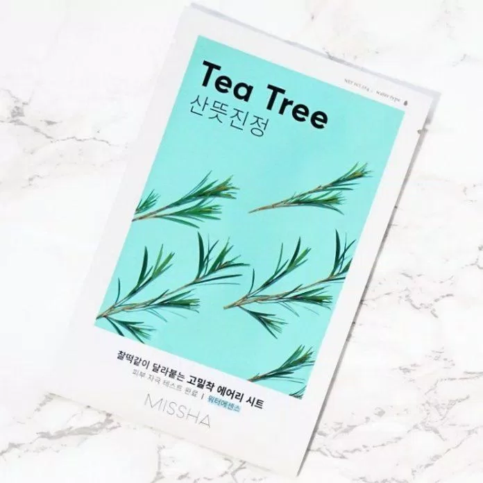 Mặt nạ giấy Missha Tea Tree Airy Fit Sheet Mask (Nguồn: Internet)