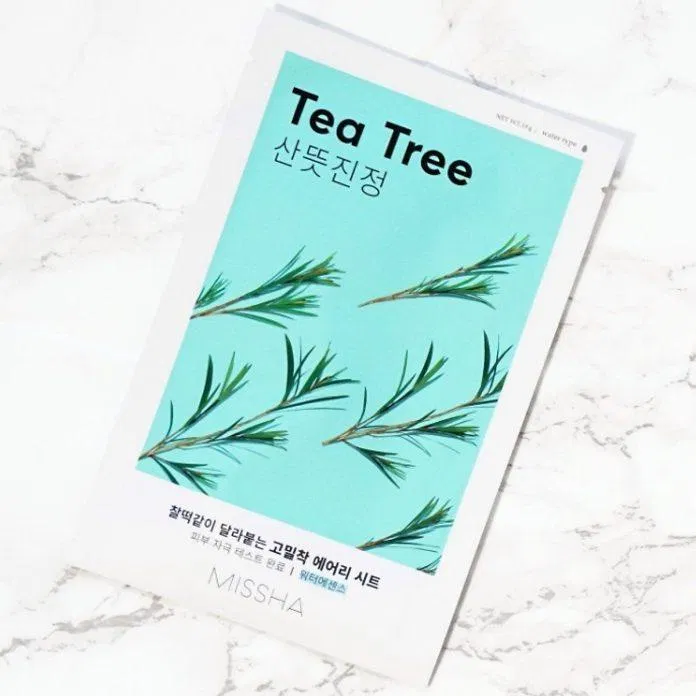 Mặt nạ giấy Missha Tea Tree Airy Fit Sheet Mask (Nguồn: Internet)