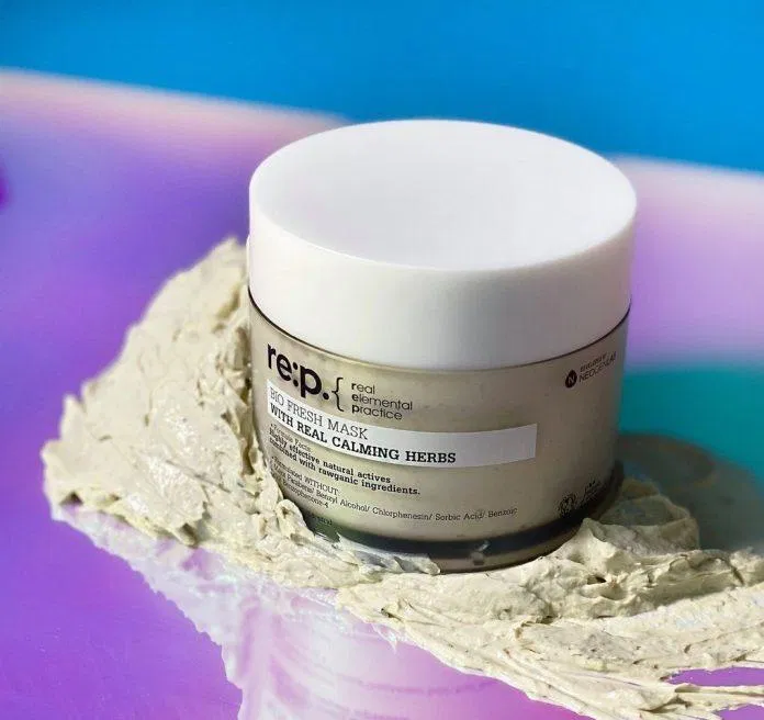Mặt nạ đất sét RE:P Bio Fresh Mask With Real Calming Herbs (Nguồn: Internet)