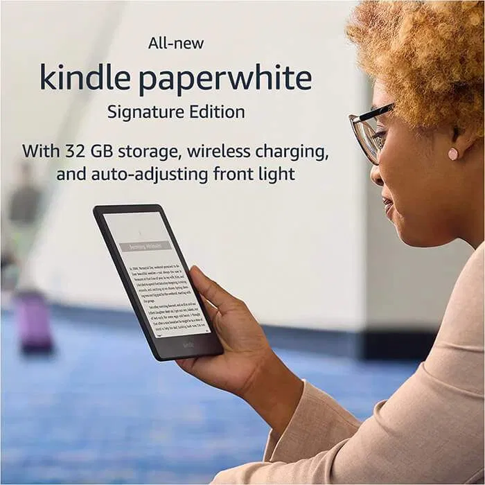 Signature Edition là phiên bản nâng cấp của dòng Kindle Paperwhite (Ảnh: Internet) Signature Edition là phiên bản nâng cấp của dòng Kindle Paperwhite (Ảnh: Internet)