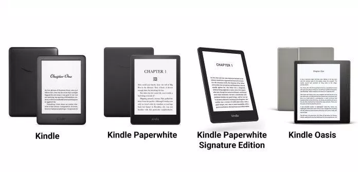 Có nhiều mẫu máy đọc sách Kindle khác nhau, nên chọn loại nào? (Ảnh: Internet)