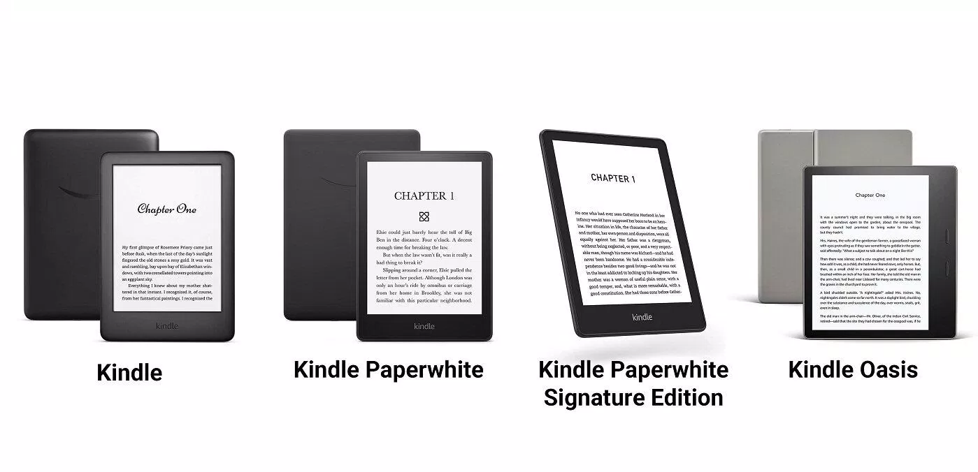 Có nhiều mẫu máy đọc sách Kindle khác nhau, nên chọn loại nào? (Ảnh: Internet) Có nhiều mẫu máy đọc sách Kindle khác nhau, nên chọn loại nào? (Ảnh: Internet)