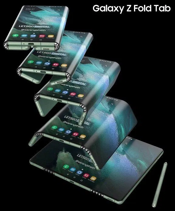 Máy tính bảng trong tương lai sẽ có thiết kế màn hình gập? (Ảnh: Internet). Máy tính bảng trong tương lai sẽ có thiết kế màn hình gập? (Ảnh: Internet).