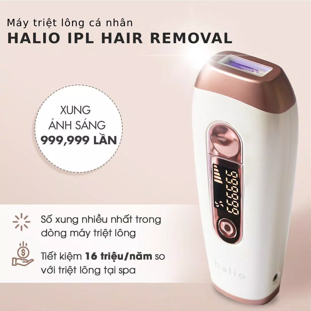 Máy triệt lông halio IPL Removal (Nguồn: Internet)