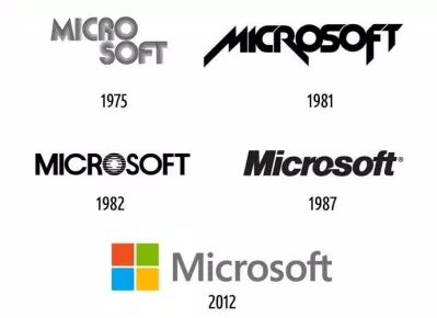Microsoft đã thay đổi nhiều mẫu logo từ khi thành lập tới nay (Ảnh: Internet) Microsoft đã thay đổi nhiều mẫu logo từ khi thành lập tới nay (Ảnh: Internet)
