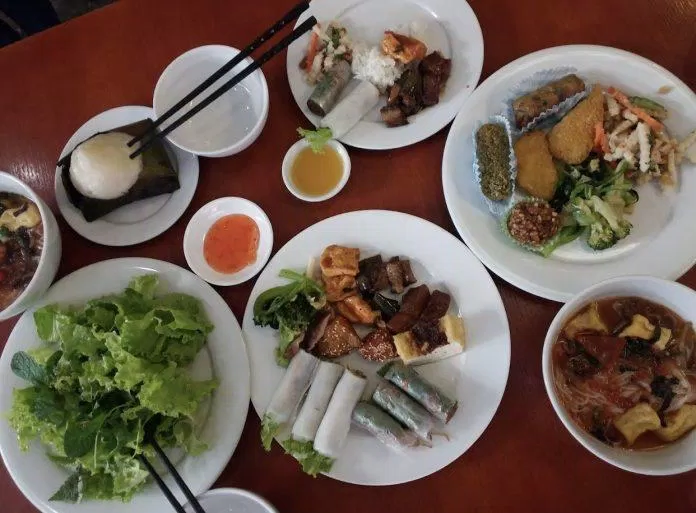 Nhà hàng chay Hoa Sen. (Ảnh: Internet)