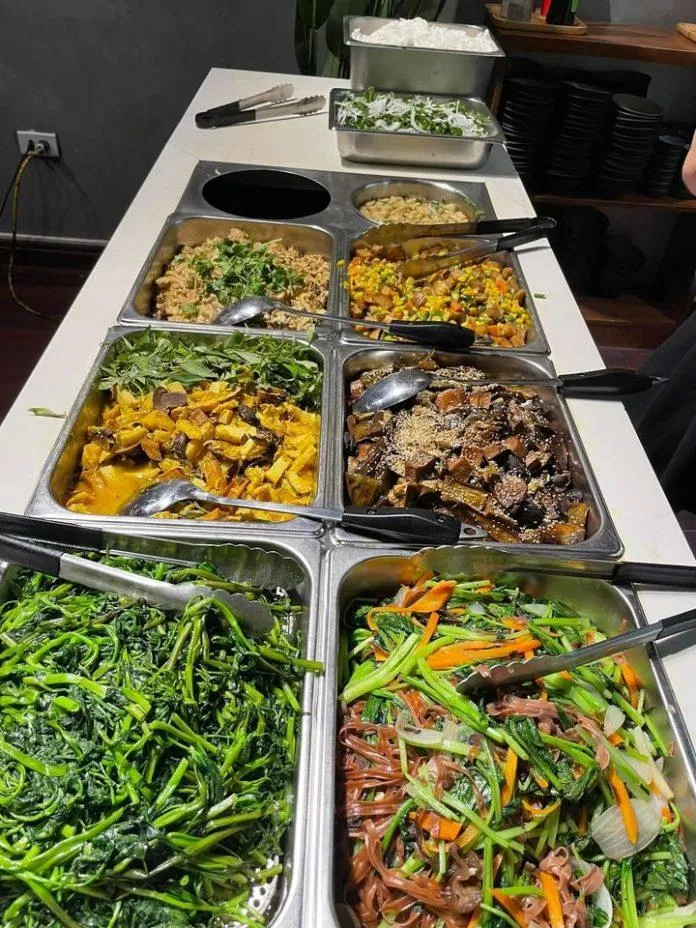 Buffet chay Veggie Castle