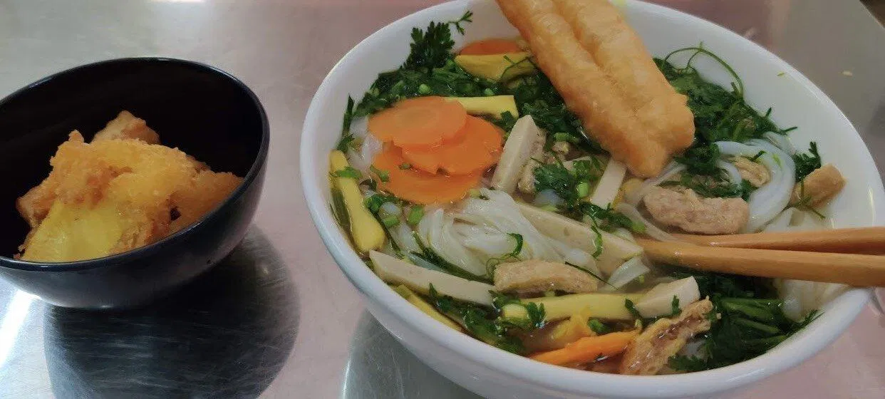 Quán chay Phước Hậu. (Ảnh: Internet)