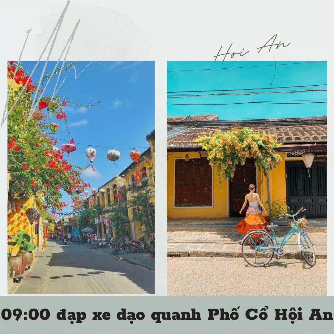 Đạo xe dạo quanh phố cổ Hội An (Ảnh: huynhxuan95)