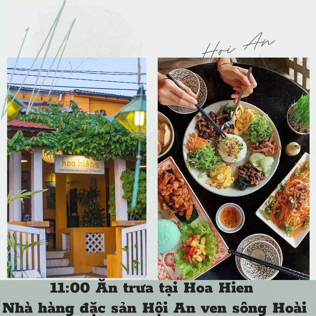 Ăn trưa tại nhà hàng Hoa Hiên (Ảnh: huynhxuan95)