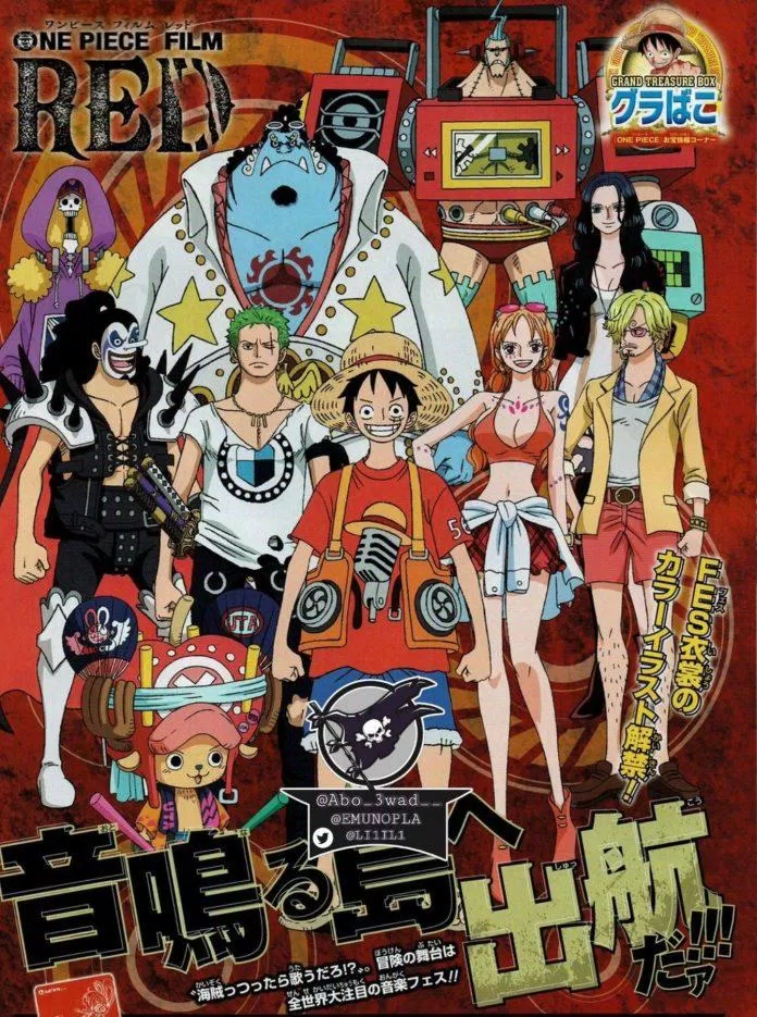 One Piece Fim Red ấn định ngày ra mắt ( Nguồn : Interner )