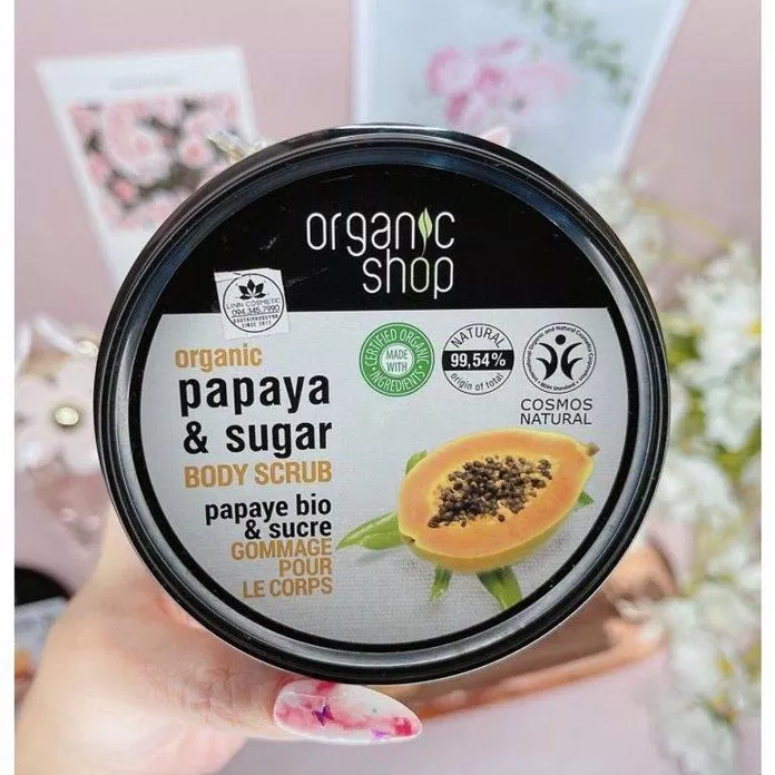 Organic Papaya & Sugar Body Scrub (Nguồn: Internet)