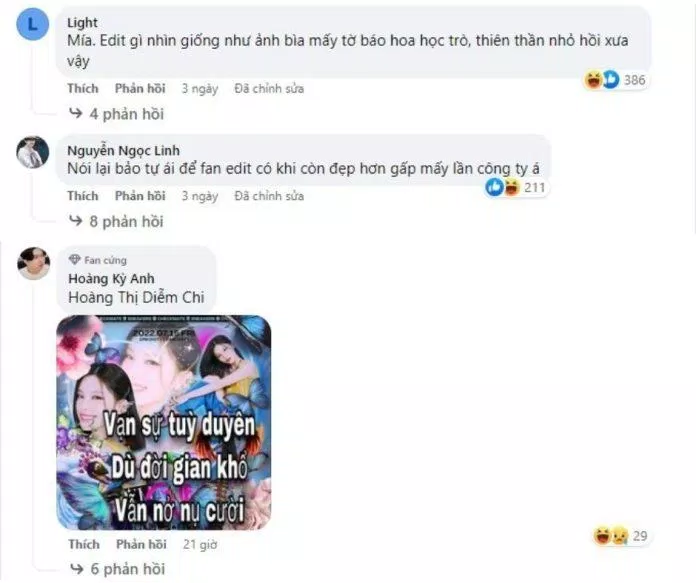 Phản ứng của cư dân mạng với poster từ ITZY (Nguồn: fanpage K Crush)