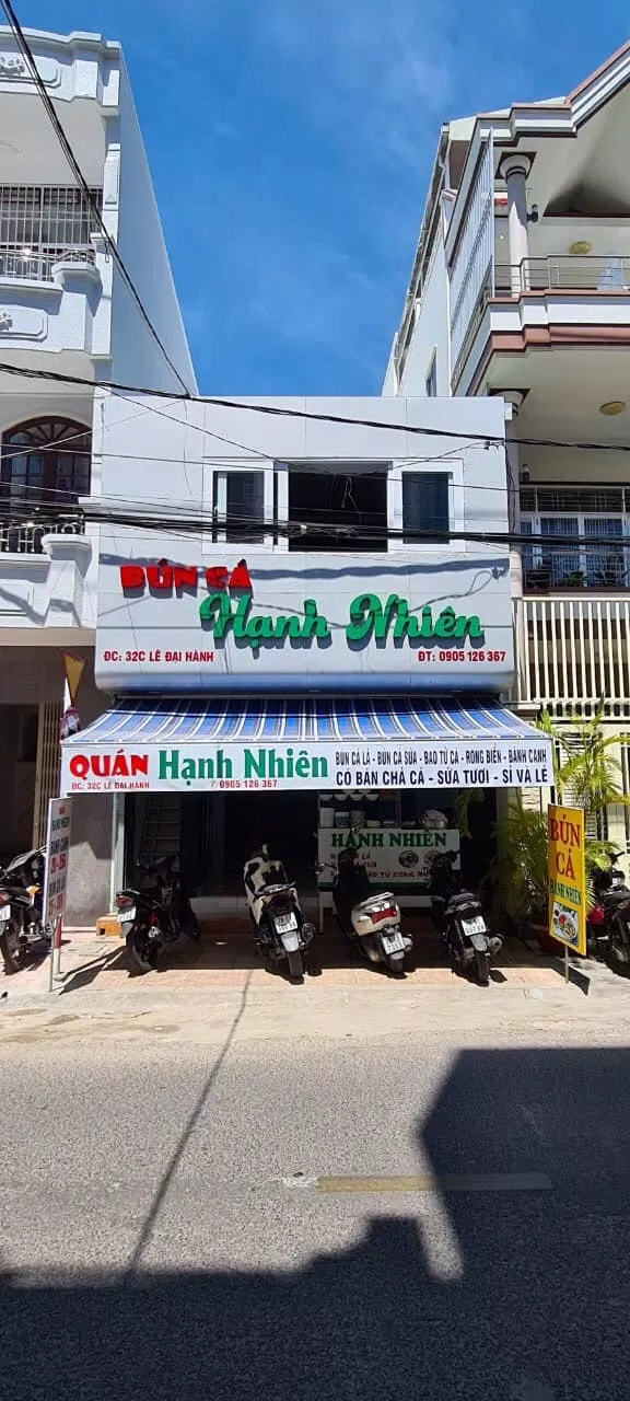 Bún cá Nha Trang Hạnh Nhiên. (Ảnh: Internet)