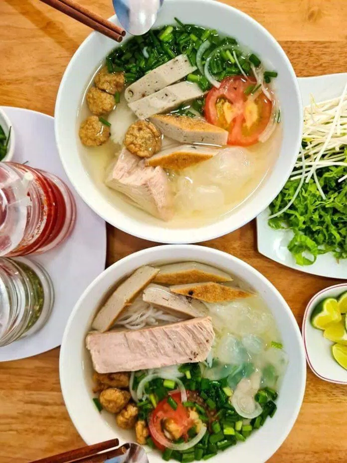 Bún cá Nha Trang Hạnh Nhiên. (Ảnh: Internet)