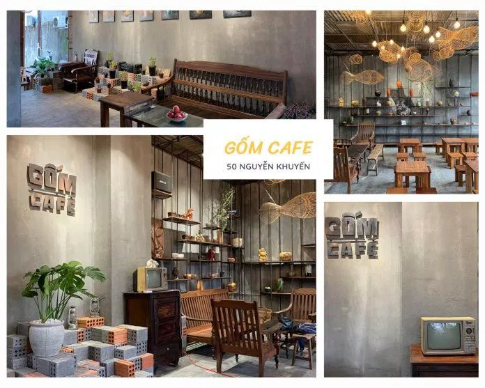 Gốm Cafe - 50 Nguyễn Khuyến (Ảnh: Internet).