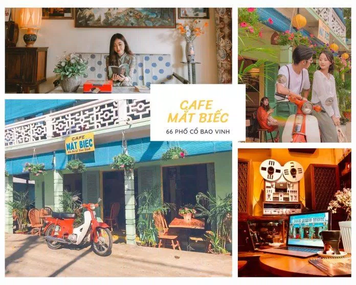 Cafe Mắt Biếc - 66 Phố Cổ Bao Vinh (Ảnh: Internet).