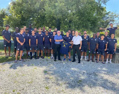 Hình ảnh đội bóng PAU FC. (Nguồn: Internet) Hình ảnh đội bóng PAU FC. (Nguồn: Internet)