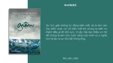 Một trích dẫn hay trong sách Giận. (Nguồn: Internet)