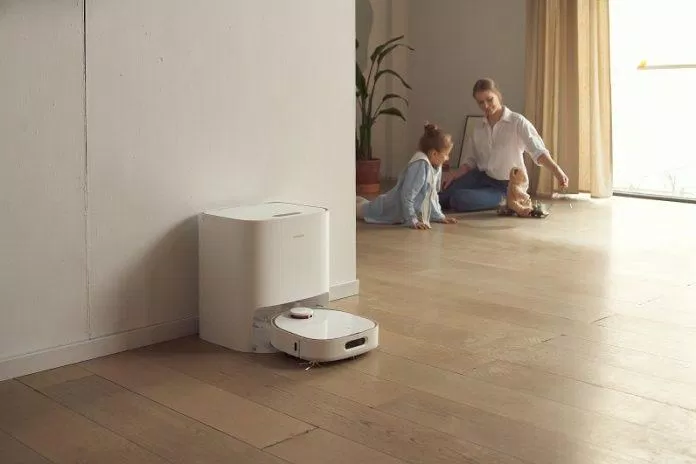 Robot hoạt động an toàn với những gia đình có trẻ nhỏ hoặc vật nuôi (Ảnh: Dreame)