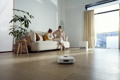 Robot hút bụi lau nhà của Dreame mang đến vẻ sang trọng cho ngôi nhà (Ảnh: Dreame) Robot hút bụi lau nhà của Dreame mang đến vẻ sang trọng cho ngôi nhà (Ảnh: Dreame)