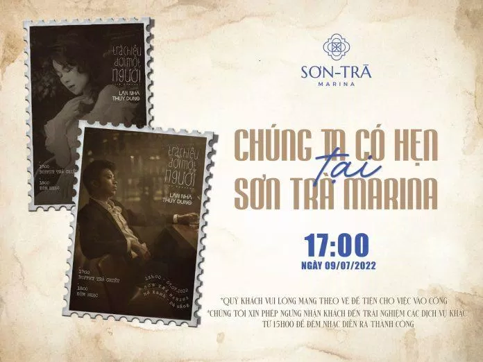 Live concert "Trà Chiều Đợi Một Người" (Nguồn fanpage: Sơn Trà Marina)