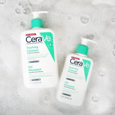 Sữa rửa mặt CeraVe Foaming Cleanser Gel Moussant (Nguồn: Internet)