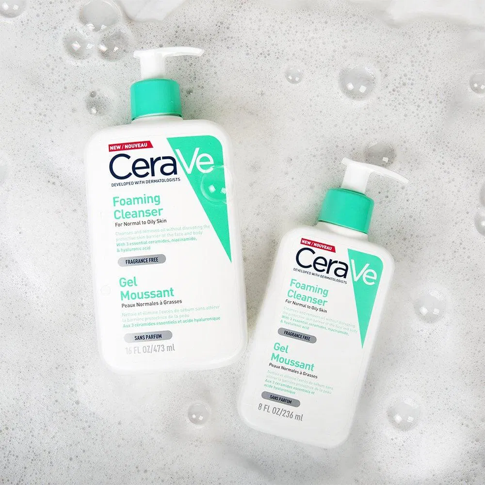 Sữa rửa mặt CeraVe Foaming Cleanser Gel Moussant (Nguồn: Internet)