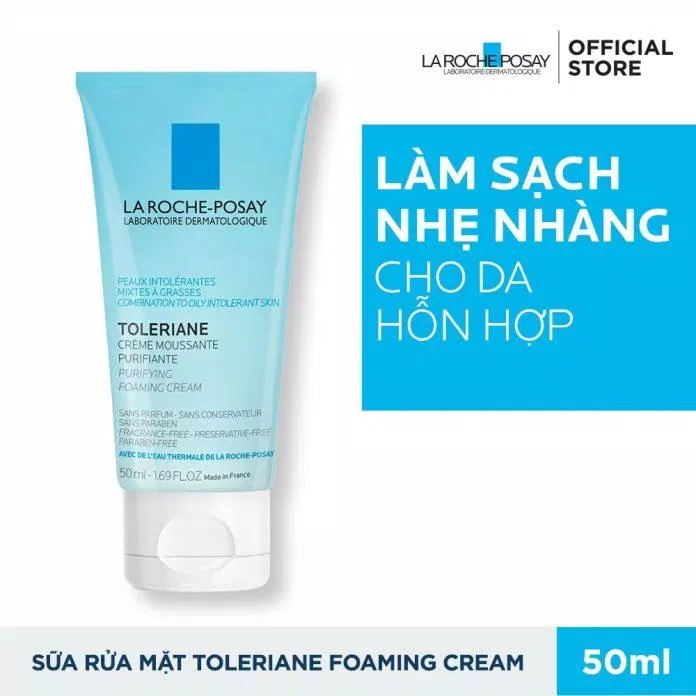Sữa rửa mặt La Roche-Posay Toleriane Purifying Foaming Cream (Nguồn: Internet)