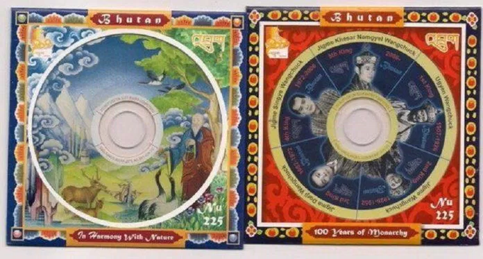 Những con tem cũng là đĩa CD (Nguồn: Internet) Những con tem cũng là đĩa CD (Nguồn: Internet)