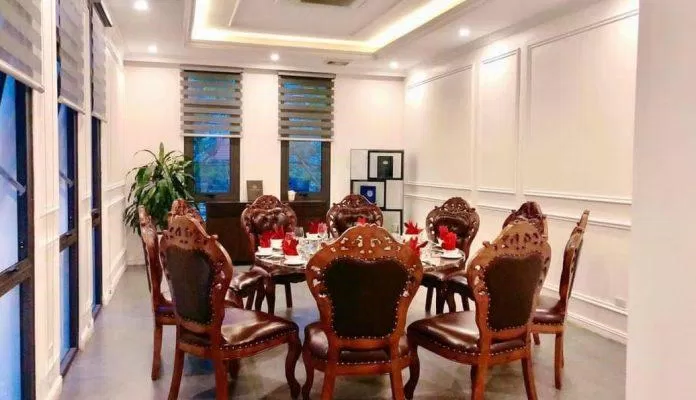 Không gian bên trong nhà hàng. (Ảnh: Internet)