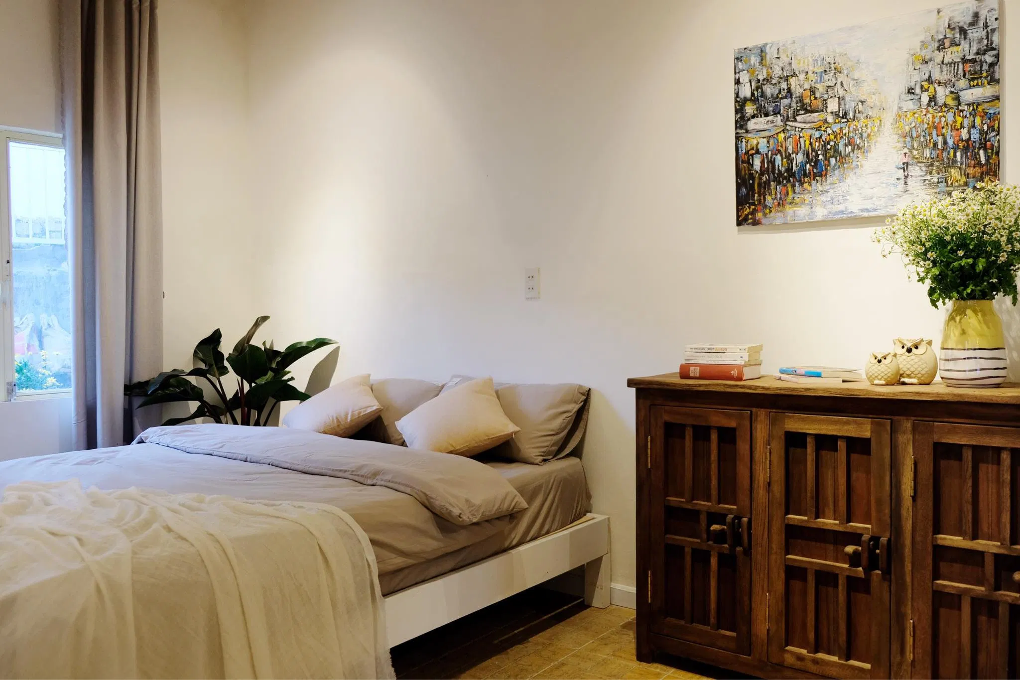 Không gian phòng ngủ của The Notebook Homestay (Nguồn: fanpage The Notebook Homestay) Không gian phòng ngủ của The Notebook Homestay (Nguồn: fanpage The Notebook Homestay)