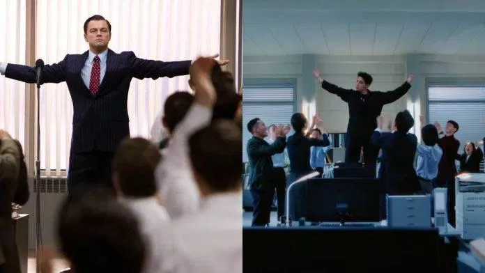 MV "MORE" lấy cảm hứng từ bộ phim điện ảnh "The Wolf Of Wall Street". (Ảnh: Internet)