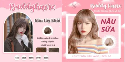 Thuốc nhuộm tóc Buddy.hairs (nguồn: internet)