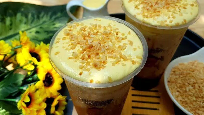 Trà sữa kem trứng dừa nướng.jp